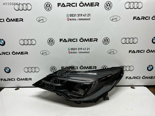 OPEL ASTRA K SOL ÖN FAR FULL LED'Lİ ORJİNAL