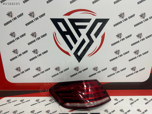 MERCEDES W212 E SERİSİ ORJ ULO MAKYAZLI SOL DIŞ STOP TAKIMI