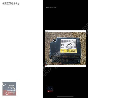 RENAULT FLUENCE AİRBAG BEYNİ 285581920R