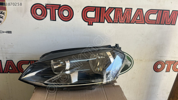 VW Golf 7 Modeli İçin Sol Far - Orijinal Çıkma Parça