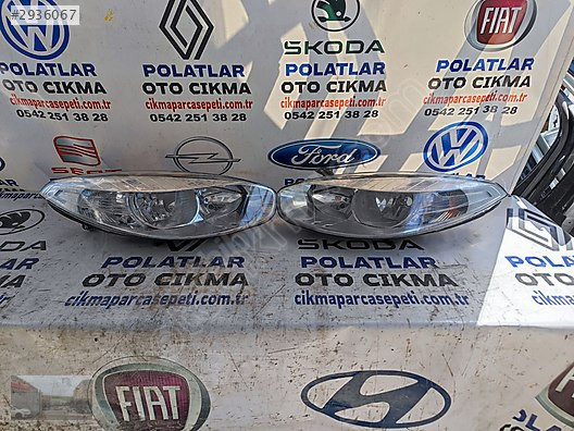 Renault Fluence ön far sağ sol merceksiz