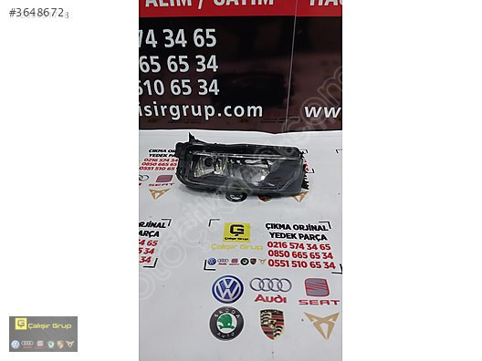 VOLKSWAGEN CADDY 2015-2020 SİS FARI ÇIKMA SÖKME YEDEK PARÇA