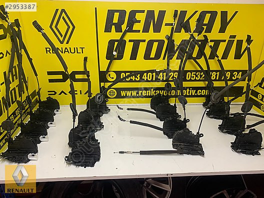 805032387R RENAULT CLİO 5 SOL ÖN KAPI KİLİDİ SIFIR ORJ RENKAY