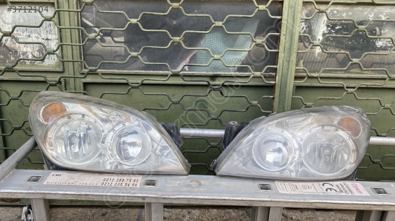 Orjinal Opel Astra H Sağ-Sol Far Seti - Çıkma Parça