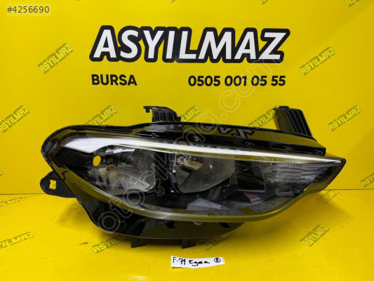 EGEA SAĞ HALOJEN FAR ORJİNAL SİYAH ZEMİN