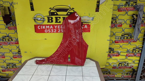 OPEL CROSLAND X SOL ÇAMURLUK KIRMIZI ÇIKMA ORJİNAL YEDEK PAR