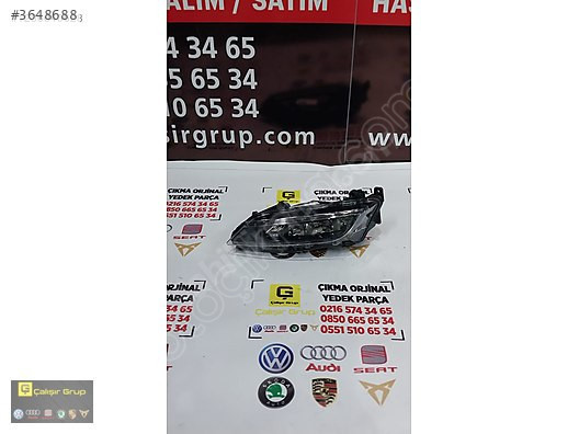 SEAT LEON FR 2017-2020 SİS FARI GÜNDÜZ LEDİ ÇIKMA SÖKME YEDEK PA