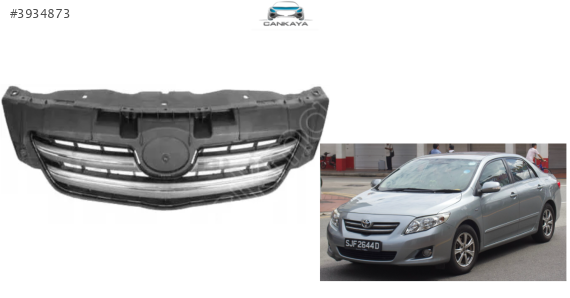 TOYOTA COROLLA 2007++ ÖN PANJUR KROMLU (53100-02200)SIFIR