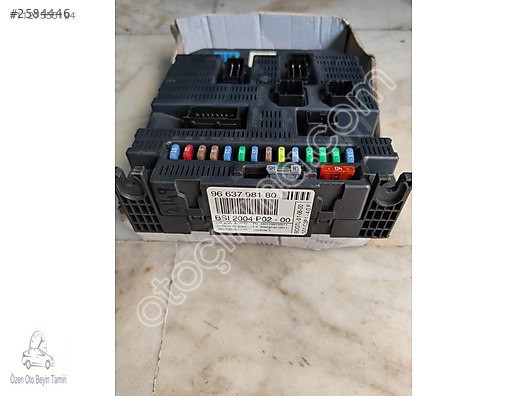 Peugeot 208 308 BSI Beyni Sigorta Kutusu 9663798180 BSI 2004