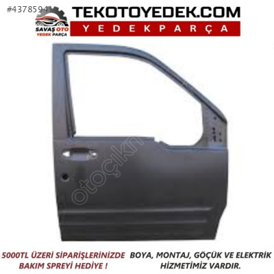 TRANSİT CONNECT ÖN KAPI KOMPLE SAĞ SOL 2002 VE ÜZERİ / KAMPANYA