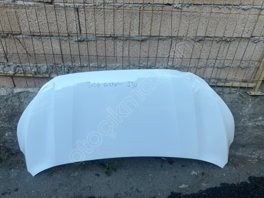 2024 Ford Custom ön kaput beyaz