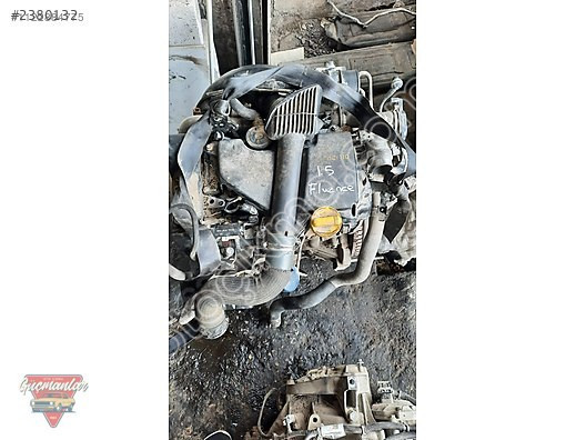 RENAULT FLUENCE 1.5 KOMPLE MOTOR