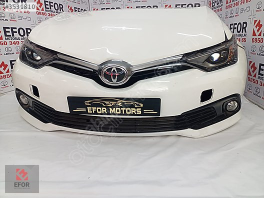 TOYOTA AURİS KOMPLE ÖN ÇIKMA ORJİNAL YEDEK PARÇA 15-18