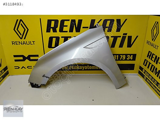 631134622R RENAULT MEGAN 4 SOL ÖN ÇAMURLUK ORJ RENKAY OTO