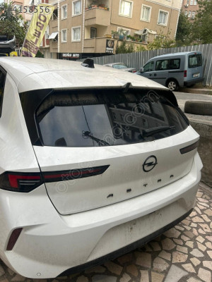 opel astra l bagaj kapağı beyaz renk dolu sökme hatasız bagaj
