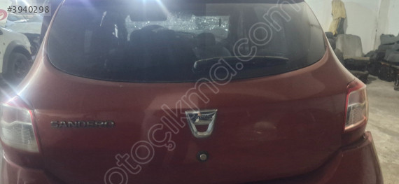 Dacia Sandero Arka Bagaj Kapağı Çıkma Orjinal