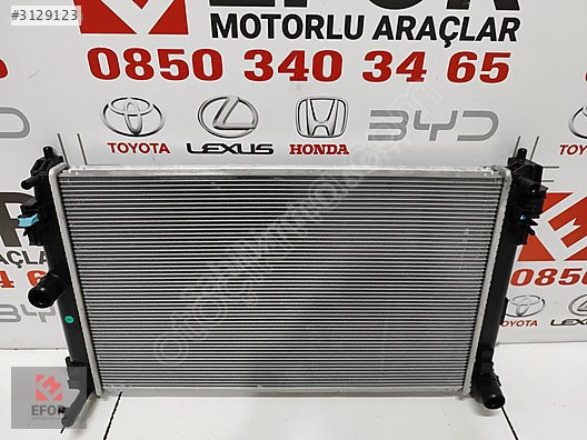 TOYOTA COROLLA SIFIR SU RADYATÖR 1.6 19-22 OEM NO: 16400-0T350
