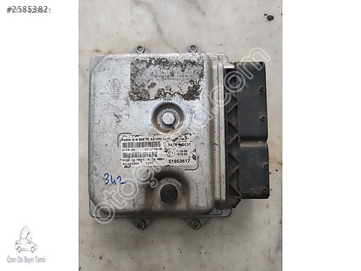 Fiat Panda Motor Beyni 51953617 - 8GSW.H4 - 8GSWH4