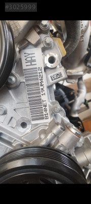 B14NET OPEL ASTRA 1.4 TURBOLU BENİZLİ SANDIK MOTOR