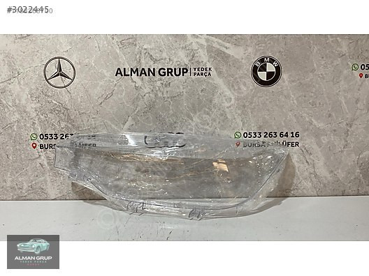 BMW F30 LCİ SOL FAR CAMI SIFIR