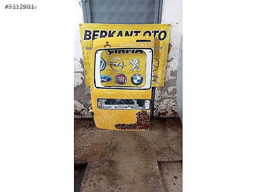 Fiat Doblo geniş aile doblo4 tekli sol bagaj kapağı