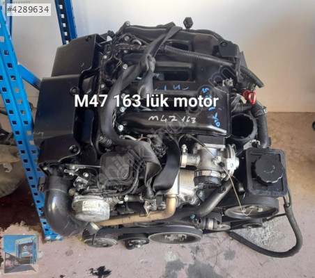 turkuaz bmw m47 163 lük motor değişim garantili