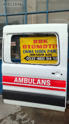 ford transit v363 çıkma sağ sürgülü orta kapı az hasarlı