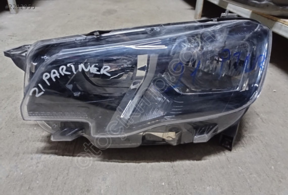 90146193 2021 PEUGEOT PARTNER ORİJİNAL ÇIKMA SOL ÖN FAR