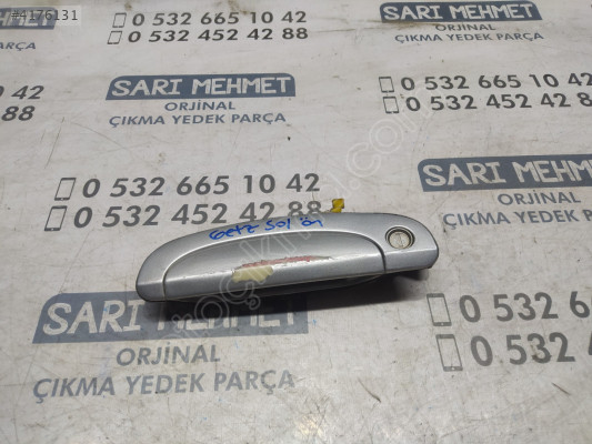 ÇIKMA HYUNDAİ GETZ SOL ÖN DIŞ KAPI KOLU