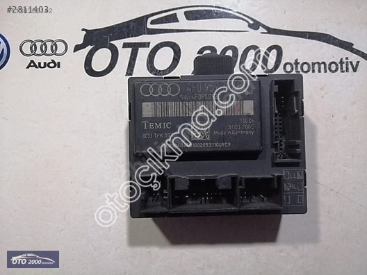 4F0959792C AUDİ A6 2009-2011 KAPI KONTROL MODÜLÜ