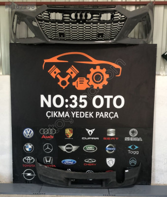 8V5807521L AUDİ A3 ARKA TAMPON SPOYLER 2013-2017
