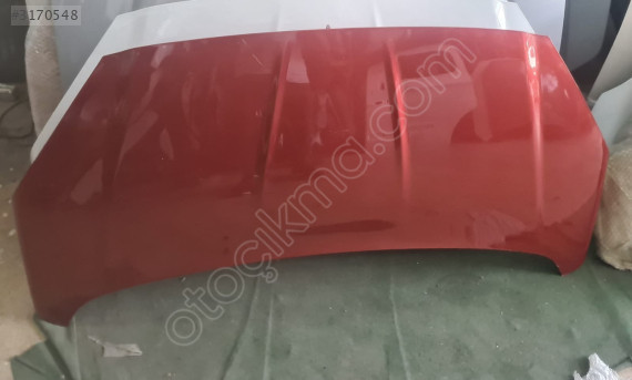 FORD COURİER KIRMIZI MOTOR KAPUTU ORJINAL BOYASIZ