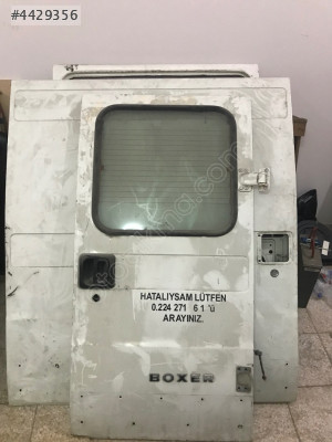 PEUGEOT BOXER BAGAJ KAPAĞI