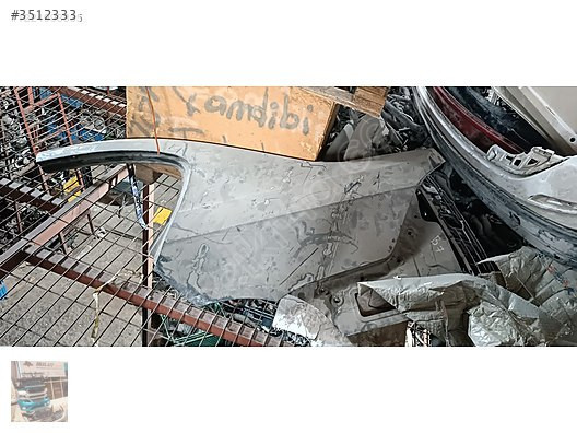 Passat B7 sol arka çamurluk çıkma orjinal