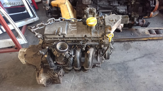 renault clio 1,4 benzinli komple motor