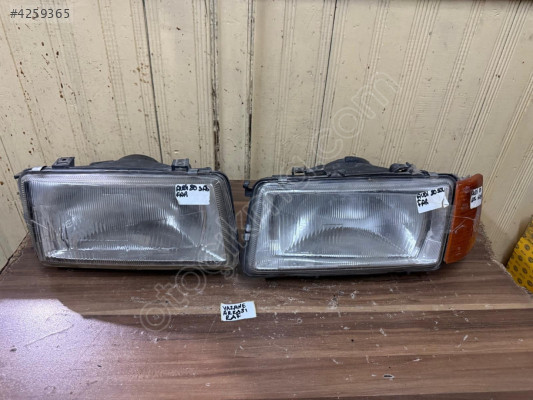 AUDİ 80 SAĞ FAR , AUDİ 80 SOL FAR ORJİNAL ÇIKMA TEMİZ ÜRÜN