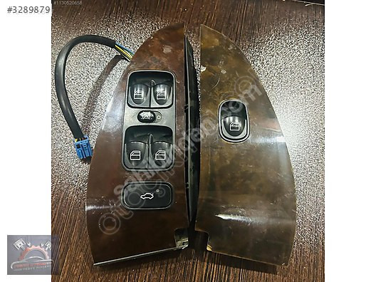 MERCEDES W203 ORJ. ÖN SAĞ-SOL CAM KONTROL DÜĞMELERİ+MAUN PANELİ