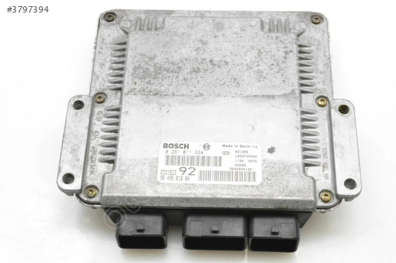 Peugeot 807 2.0 Motor Beyni / 0281011334 / EDC15C2 3C / 10373685