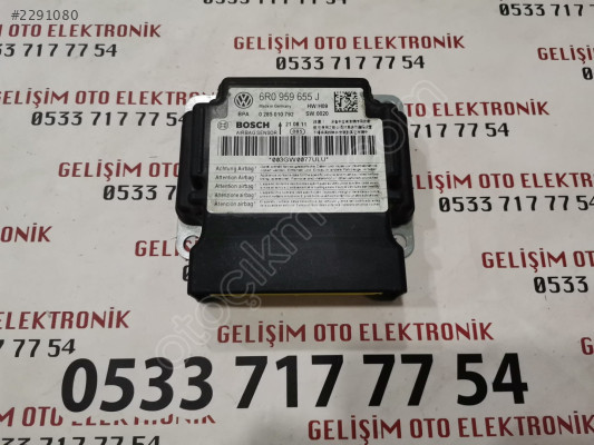 6R0959655J 0285010792 VW POLO AIRBAG BEYNİ