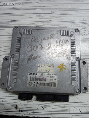 PEUGEOT 307 Motor Beyni 0281011081 9647472780
