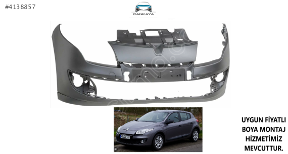 RENAULT MEGANE 3 ÖN TAMPON SIFIR  620221750R 2012/2015