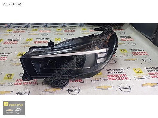 OPEL CORSA F MAKYAJLI SOL LED FAR ÇIKMA SÖKME YEDEK PARÇA