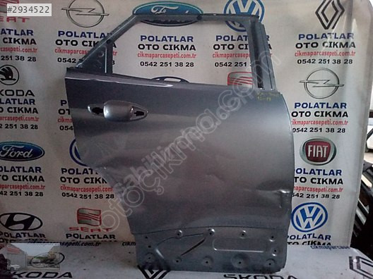 Peugeot 3008 sağ arka kapı 2016-2019 az hasarlı orijinal