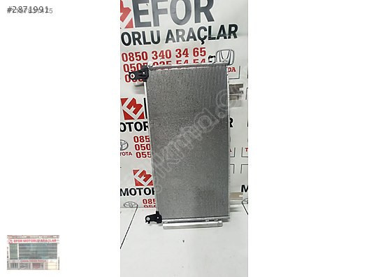 HONDA CRV ATM SIFIR KLİMA RADYATÖRÜ 2015+ OEM:80100-TLA-A01