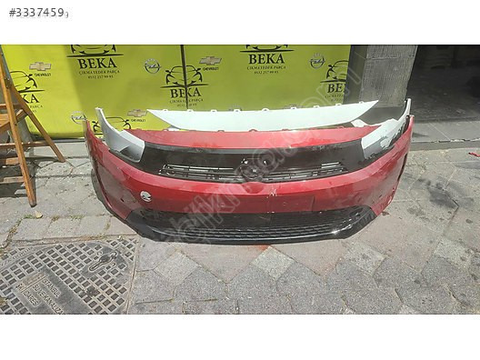 OPEL CORSA F ÖN TAMPON ÇIKMA ORJİNAL YEDEK PARÇA