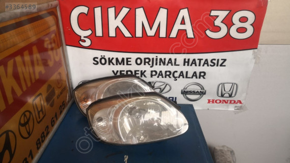Accent Admira Sağ Sol Far Orjinal 2003 2004 2005 2006