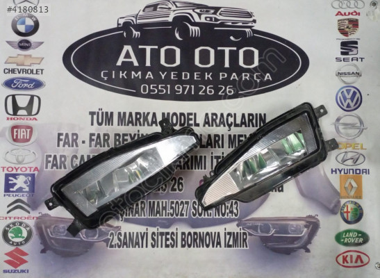 VOLKSWAGEN PASSAT B8.5 ORJİNAL CIKMA SAĞ SOL SİS FARI b