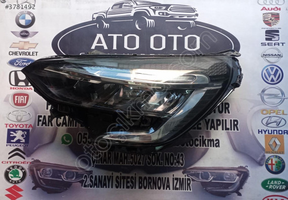 RENAULT CLIO 5 ORJİNAL ÇIKMA SOL FAR