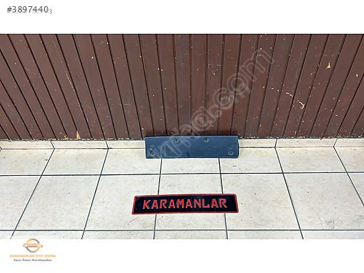 TOGG T10X ÖN TAMPON PLAKALIK