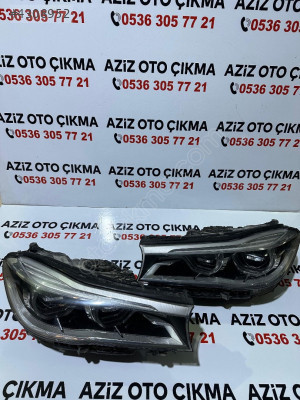BMW G11 7 SERİSİ SAĞ SOL FAR ORJİNAL ÇIKMA